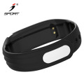 Bracelet de jogging de notification d&#39;appel de compteur de pas Bluetooth 4.0 de sortie d&#39;usine